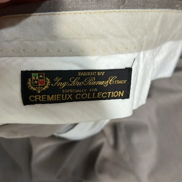 LORO PIANA MENS DRESS TROUSER PANTS 100 % WOOL Sz 38R - Picture 9 of 11